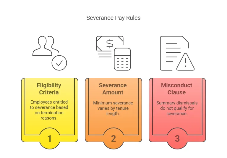 Расчет выходного пособия