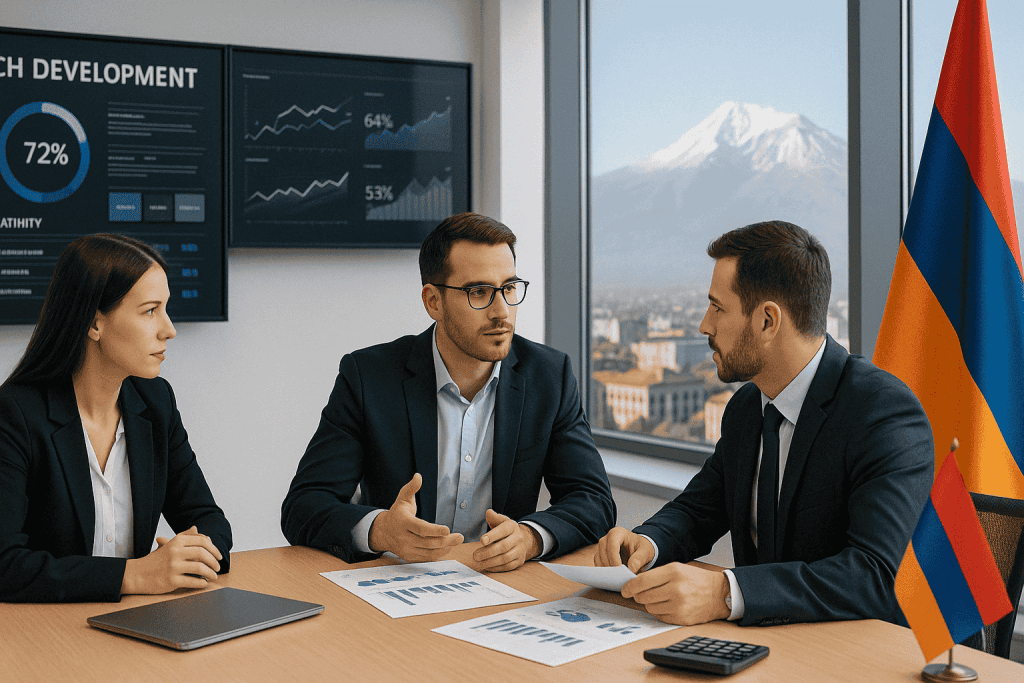 Adaptez votre équipe informatique en Arménie grâce aux services d'un employeur officiel