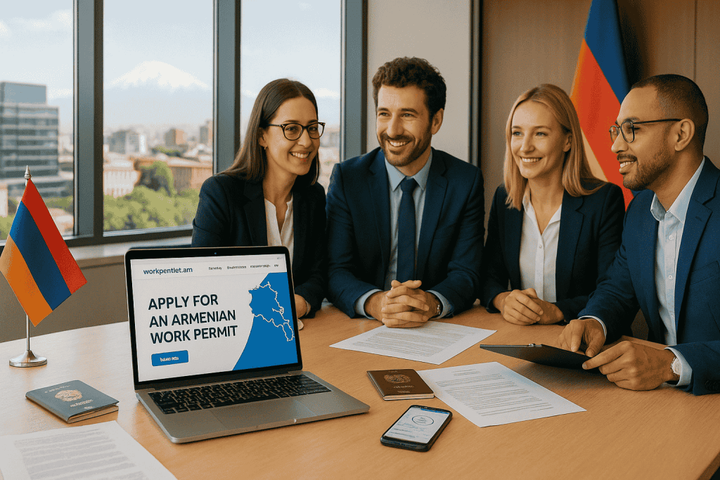 Cronograma y costos para la tramitación de permisos de trabajo armenios