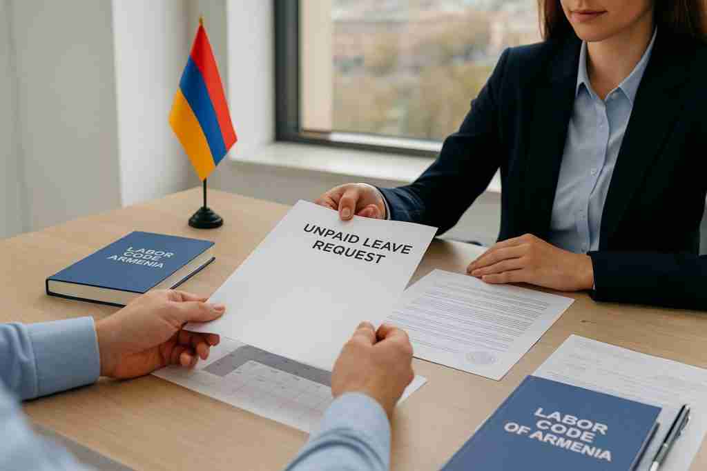 Licencia sin sueldo en Armenia: derechos legales, proceso de aprobación y ejemplos clave