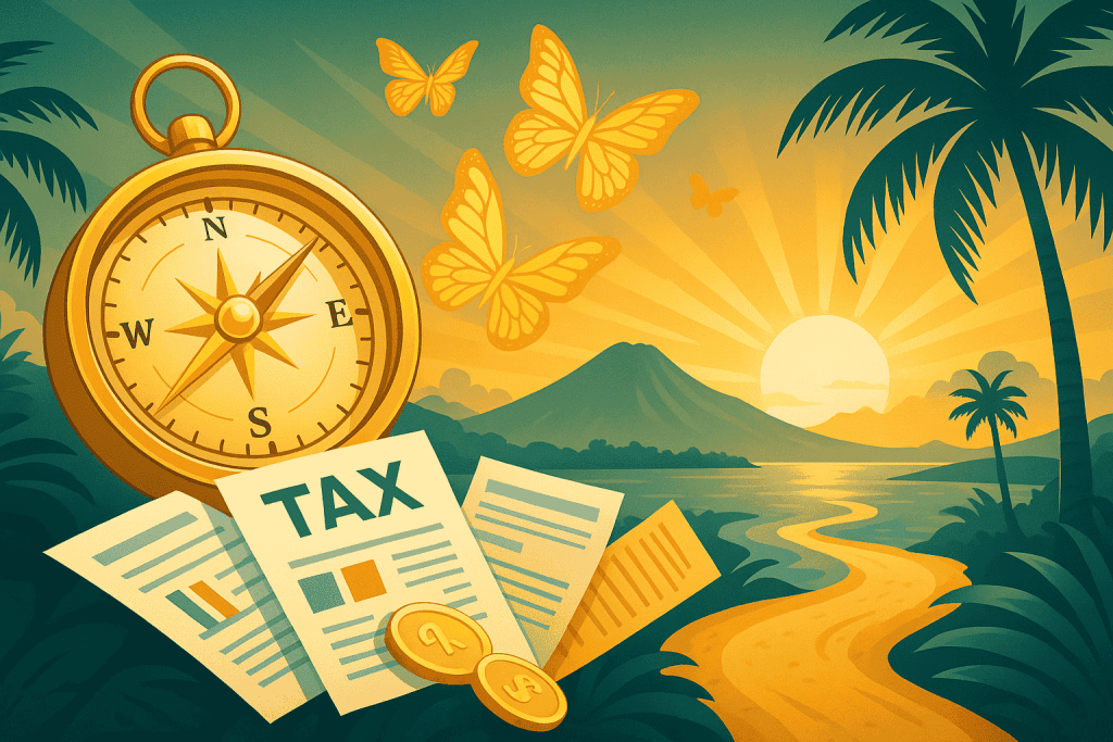 Implicaciones fiscales de la residencia en Nicaragua: Beneficios del sistema territorial para expatriados