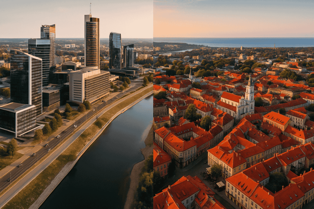 Vivir en Lituania como propietario de una empresa: comparación de Vilnius, Kaunas y KlaipėdaVivir en Lituania como propietario de una empresa: comparación de Vilnius, Kaunas y Klaipėda