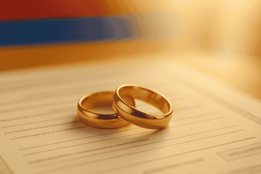 Marriage Registration Fees and Processing Times in Armenia