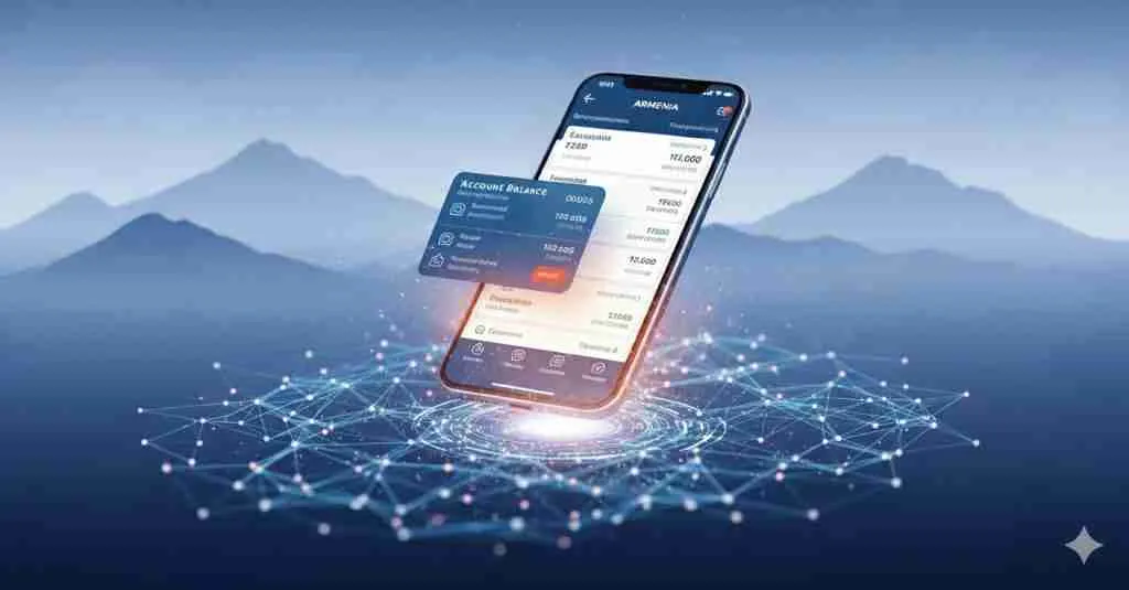 Soluciones de banca digital y en línea en Armenia