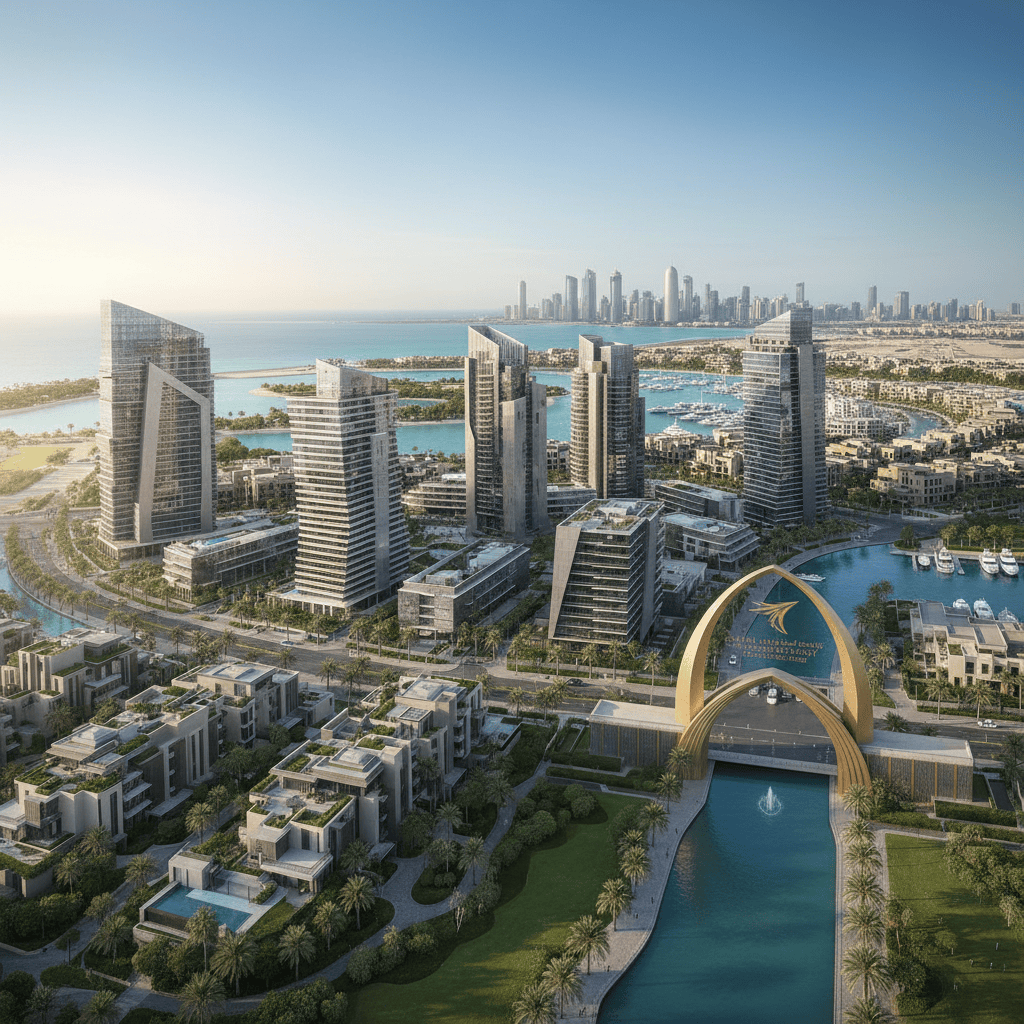 Luxurious real estate in Qatar’s designated freehold zones.