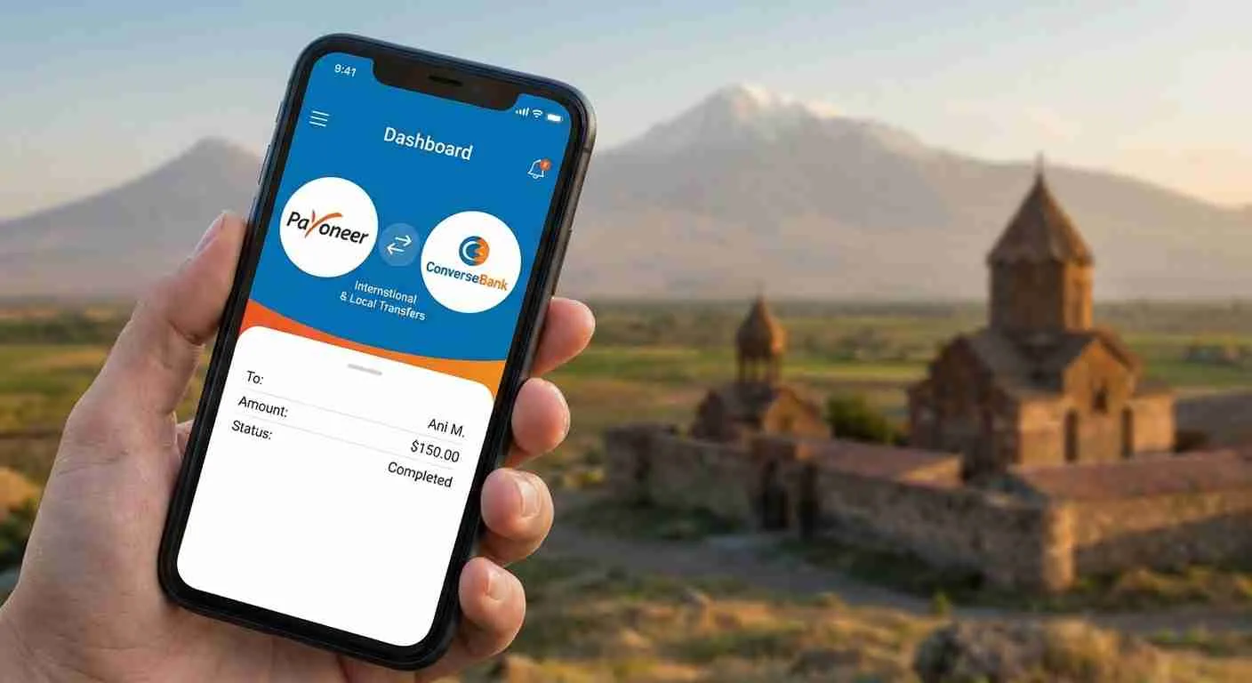 使用Payoneer 注册亚美尼亚有限责任公司以及Payoneer 与Converse Bank 合作的优势- 亚美尼亚签证、居留和公民身份律师